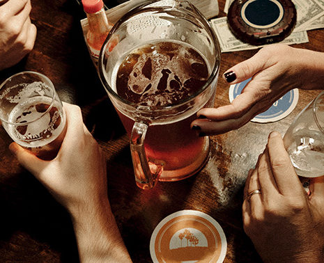 Beer Pitcher & Glasses