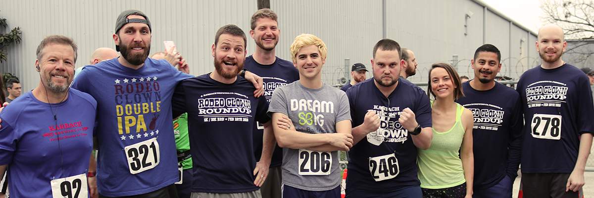 Rodeo Clown Roundup 5k/10k – Karbach Brewing Co.