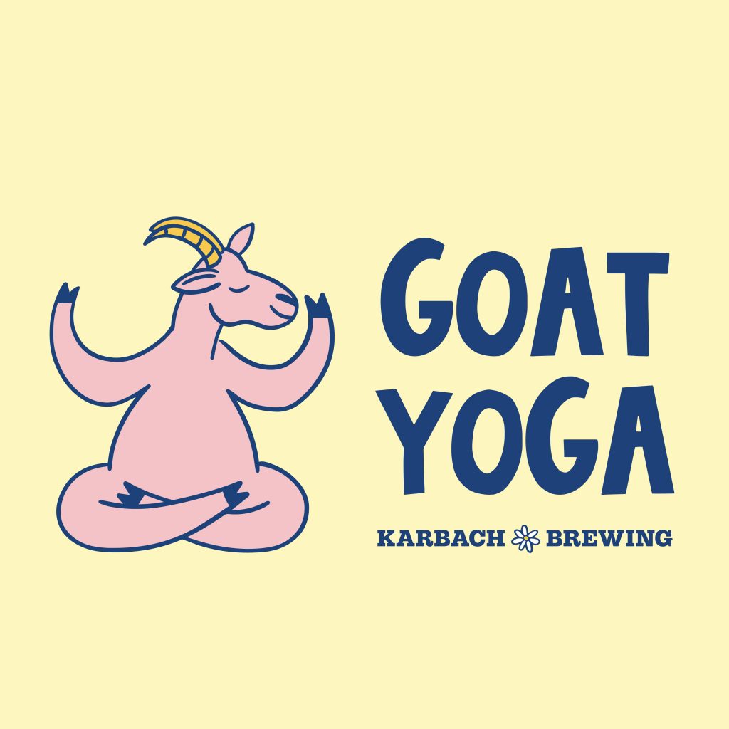 Goat Yoga at Karbach Brewing Co.